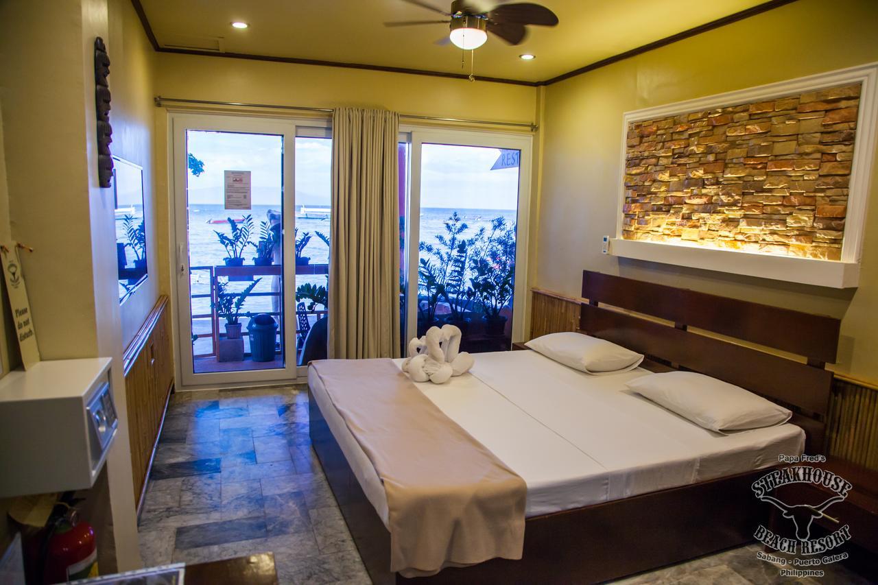 פוארטו גאלרה Papa Freds Beach Resort מראה חיצוני תמונה